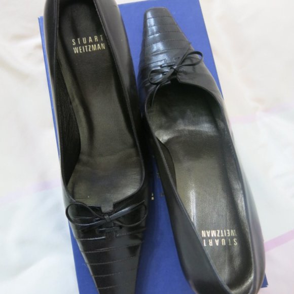 Stuart Weitzman Shoes - Stuart Weitzman tieline brown leather shoes